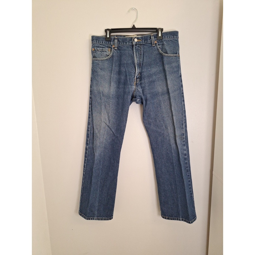 Levi's 517 Jeans 36x30 Bootcut Blue Denim